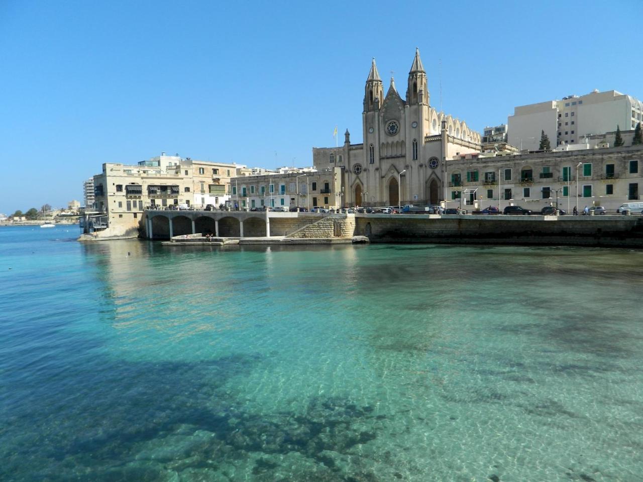 Luxury Apt With Side Seaviews And Pool, Best Location Sliema Zewnętrze zdjęcie